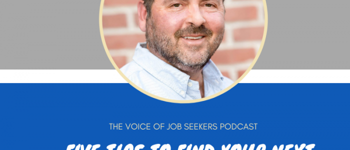 FIVE TIPS TO FIND YOUR NEXT JOB IN 2019 (BOB INTERVIEWS MARK EPISODE)