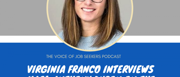 Virginia Franco Interviews Mark Anthony Dyson on the Resume Storyteller Podcast